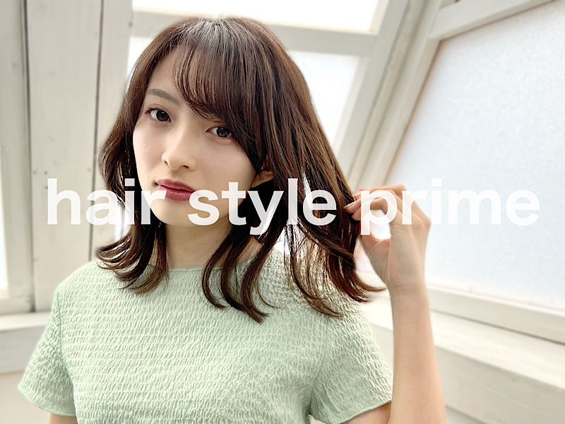 107、ヘアスタイル画像、ミディアム